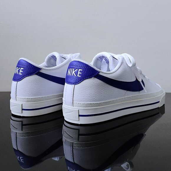 Nike Women's Court Legacy Next Nature Sneaker in Amazing White/Deep Night-Sail - Picture 6 of 12